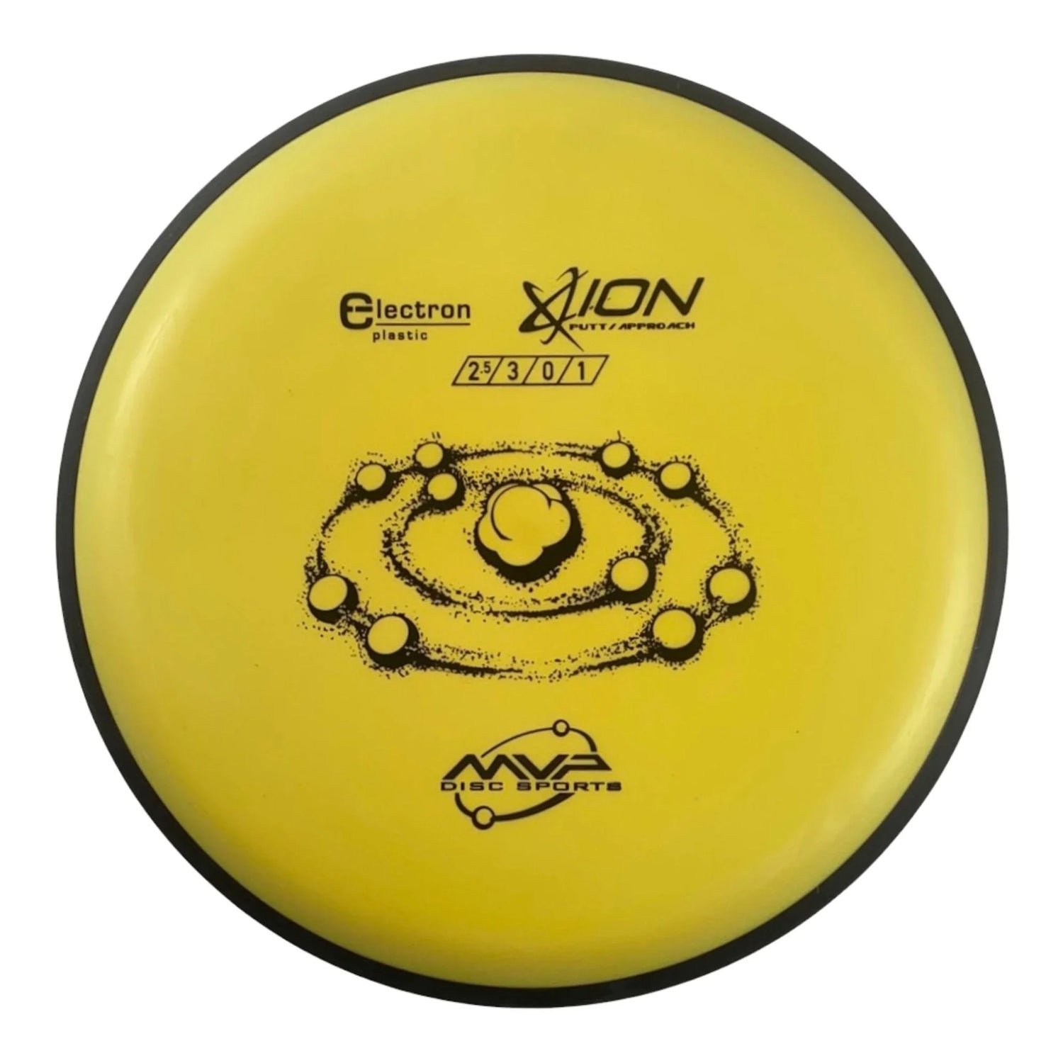 MVP Disc Sports Ion | Electron | Yellow/Black 168 - 174g Disc Golf