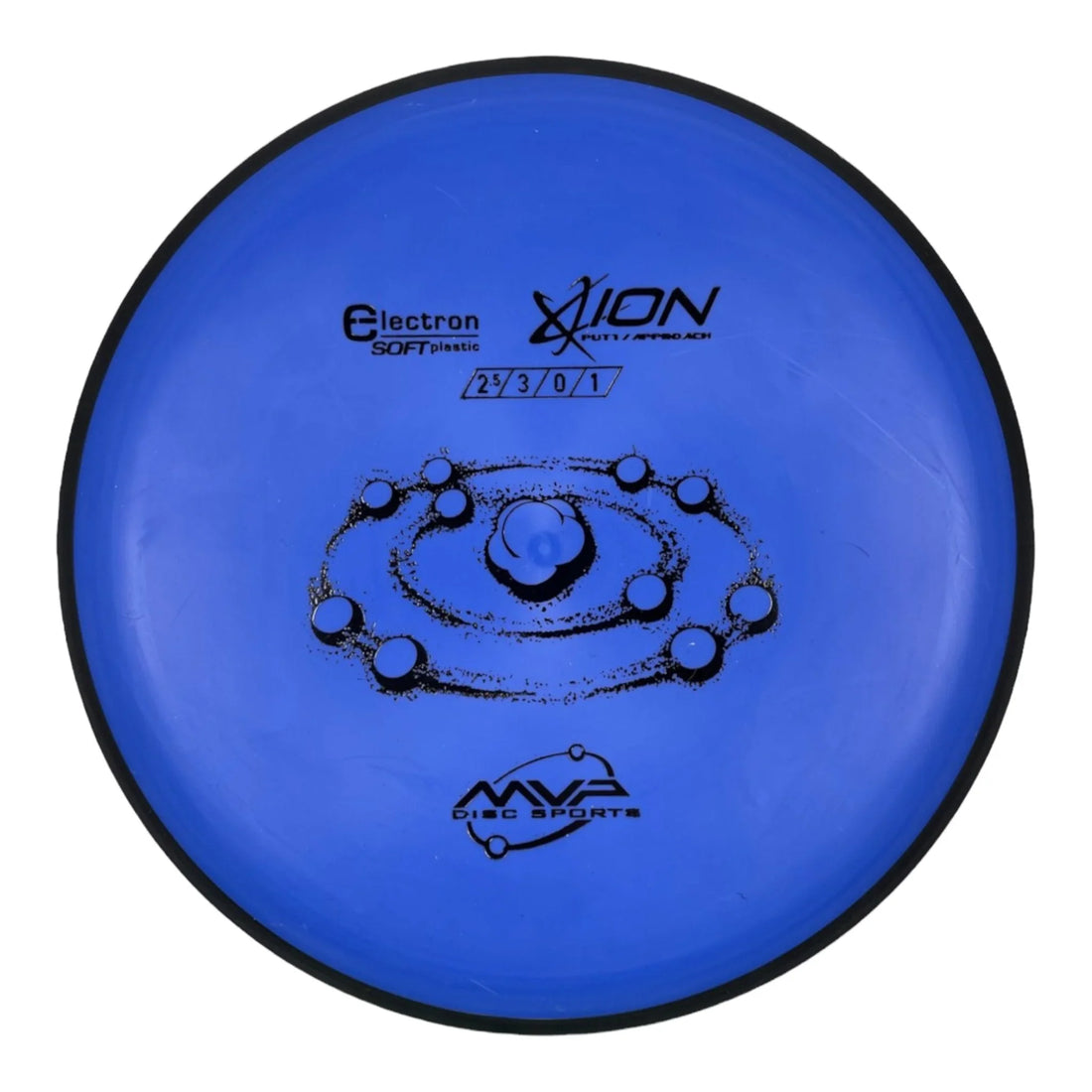 MVP Disc Sports Ion | Electron Soft | Blue/Black 168 - 172g Disc Golf