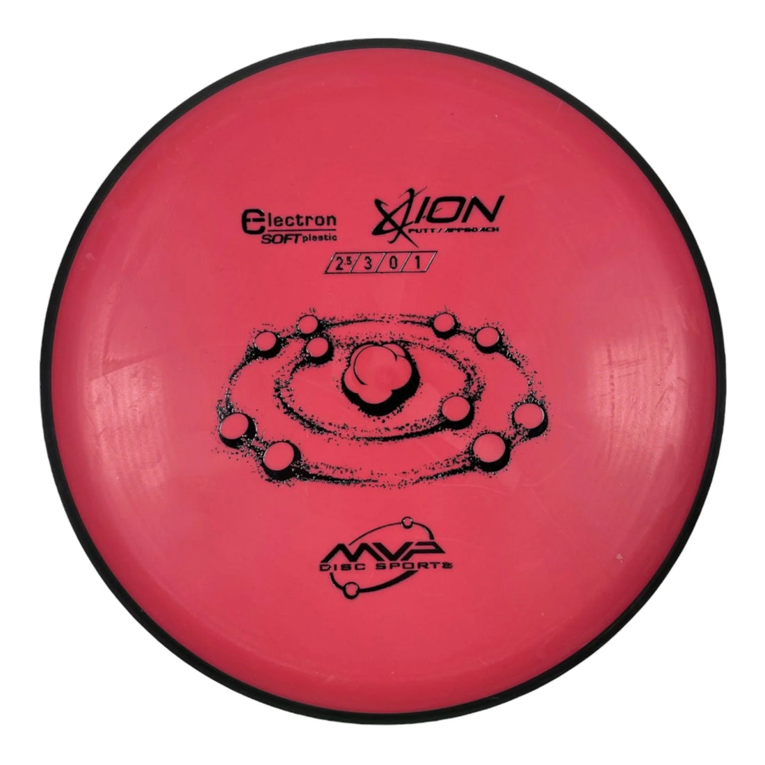 MVP Disc Sports Ion | Electron Soft | Red/Black 167 - 172g Disc Golf