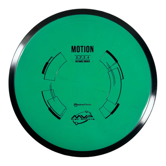 MVP Disc Sports Motion | Neutron | Green/Black 174g Disc Golf