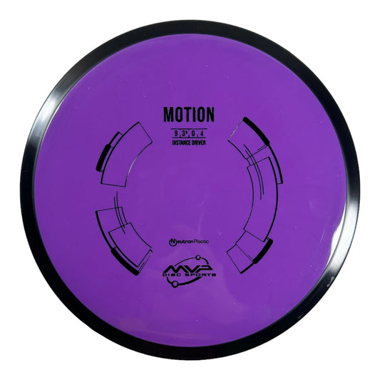 MVP Disc Sports Motion | Neutron | Purple/Black 174g Disc Golf