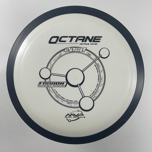 MVP Disc Sports Octane | Fission | White/Black 165-175g Disc Golf