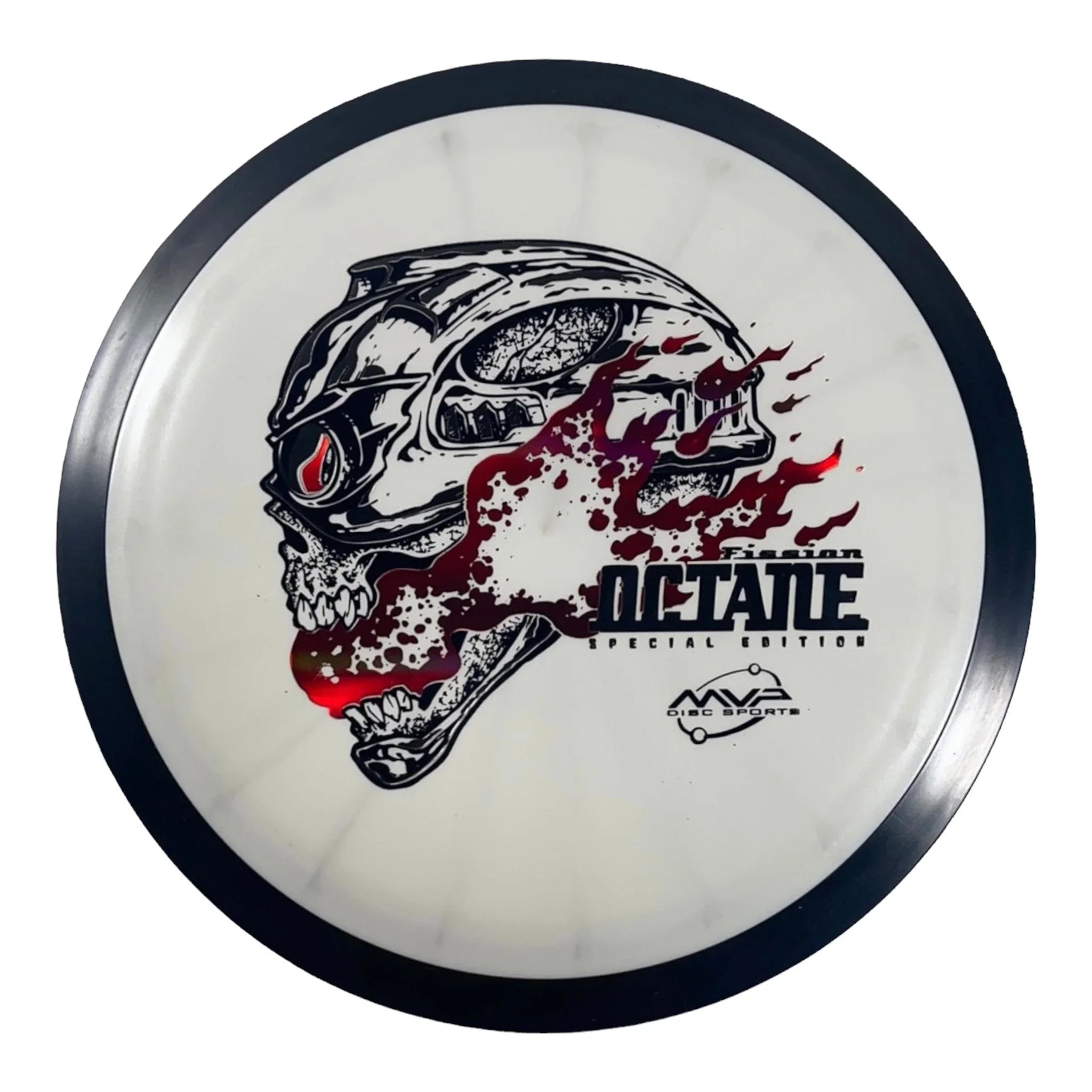 MVP Disc Sports Octane | Fission | White/Red 156 - 167g (Special Edition) Disc Golf