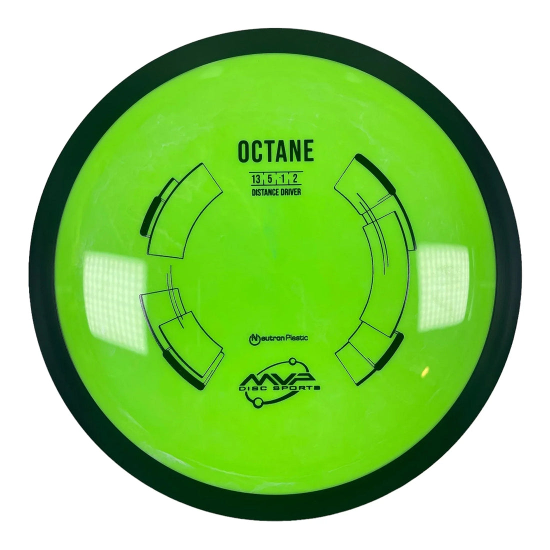 MVP Disc Sports Octane | Neutron | Green/Black 166g Disc Golf