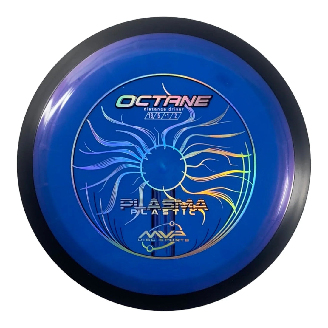 MVP Disc Sports Octane | Plasma | Blue/Black 172 - 173g Disc Golf