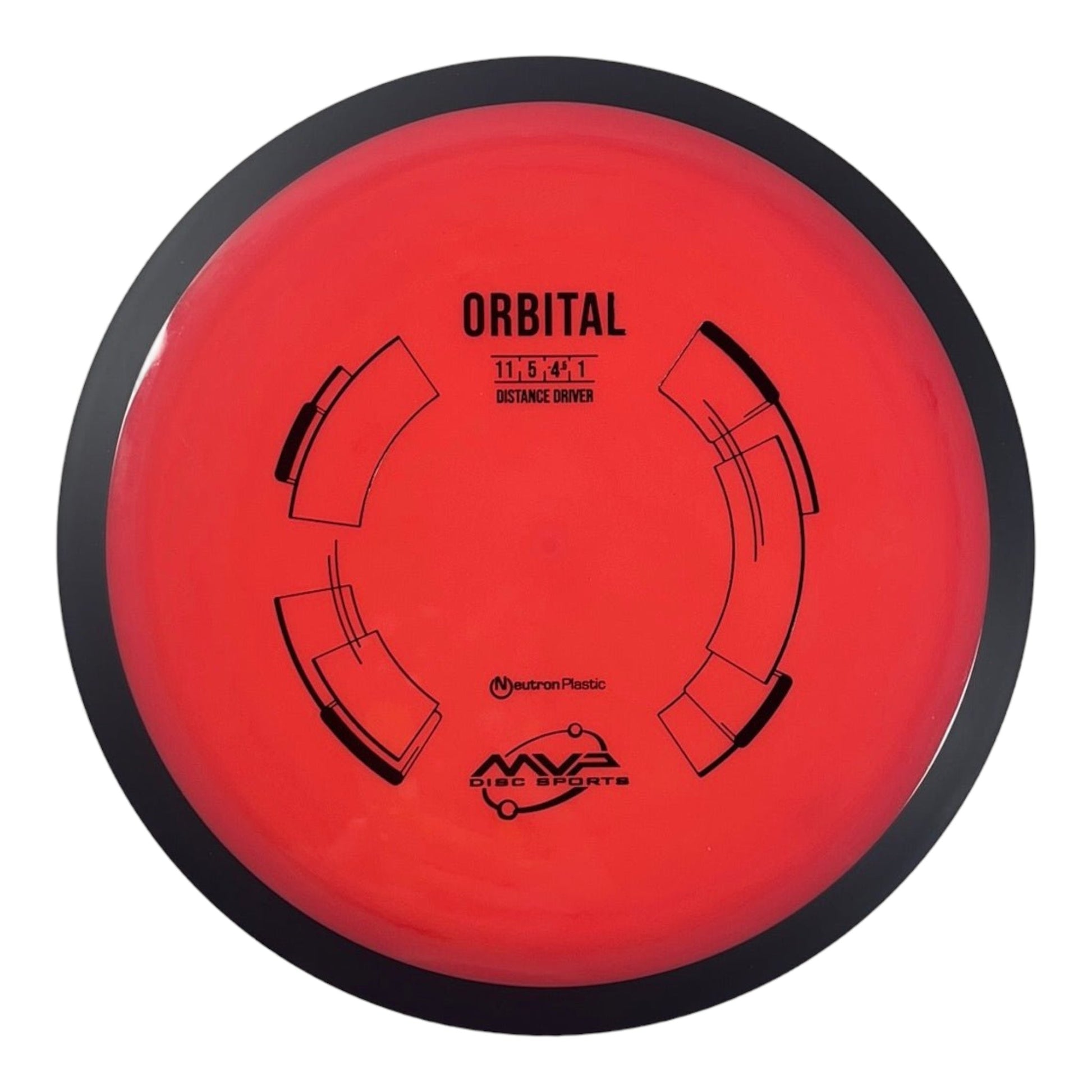 MVP Disc Sports Orbital | Neutron | Red/Black 171g Disc Golf