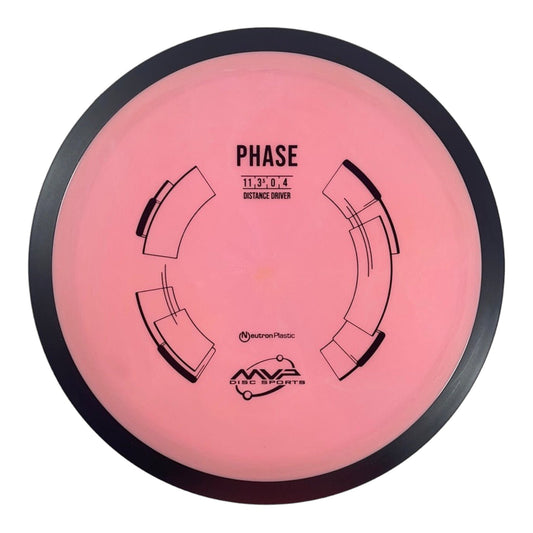 MVP Disc Sports Phase | Neutron | Pink/Black 171g Disc Golf