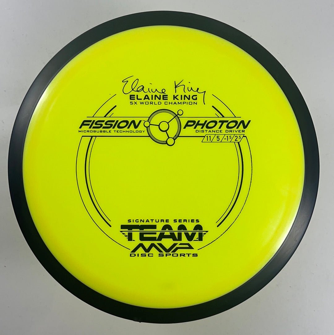 MVP Disc Sports Photon | Fission | Yellow/Black 168-172g Disc Golf