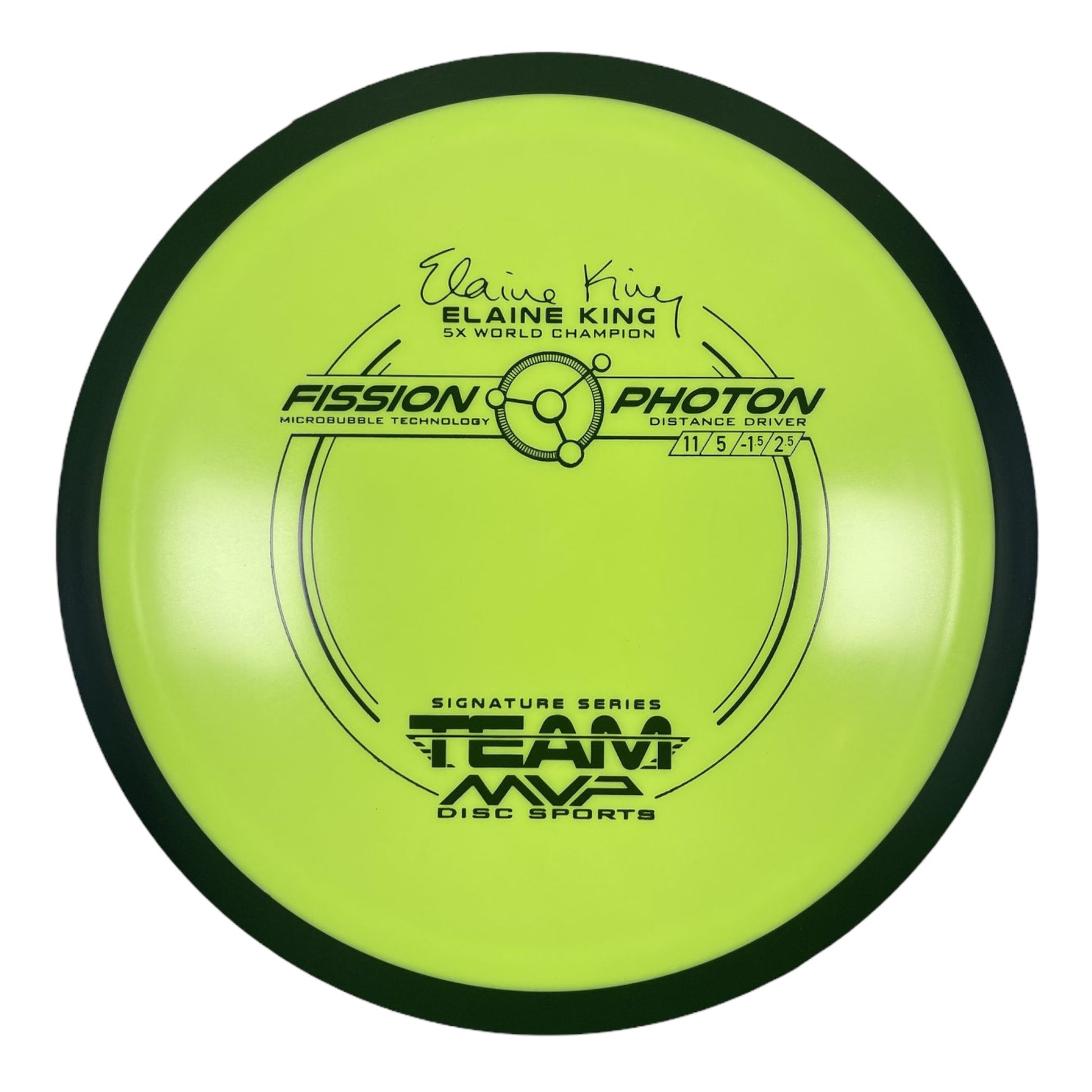 MVP Disc Sports Photon | Fission | Yellow/Black 169g Disc Golf