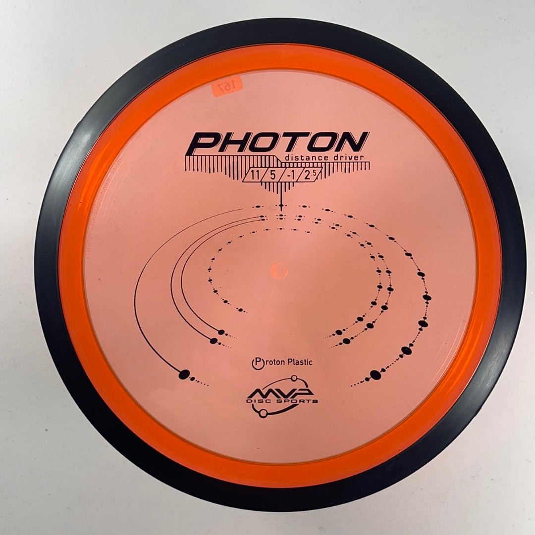 MVP Disc Sports Photon | Proton | Orange/Black 167g Disc Golf