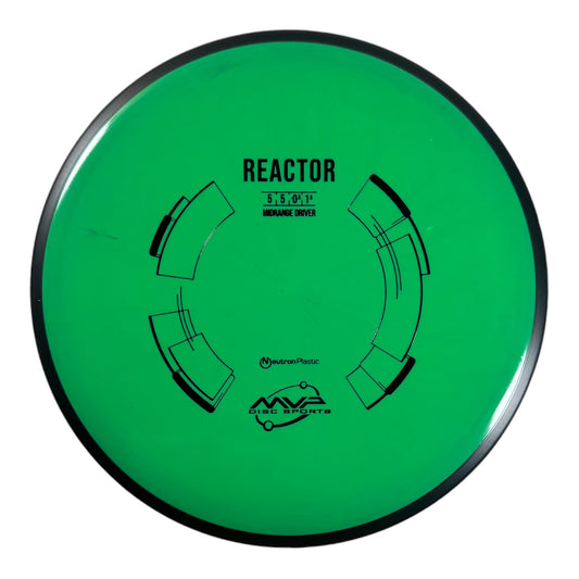MVP Disc Sports Reactor | Neutron | Green/Black 169g Disc Golf