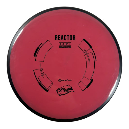 MVP Disc Sports Reactor | Neutron | Pink/Black 172g Disc Golf