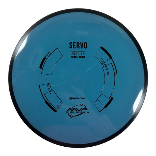 MVP Disc Sports Servo | Neutron | Blue/Black 165g Disc Golf