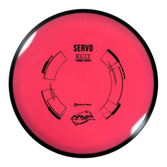 MVP Disc Sports Servo | Neutron | Pink/Black 172g Disc Golf