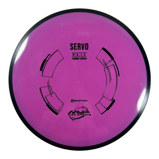 MVP Disc Sports Servo | Neutron | Purple/Black 165g Disc Golf