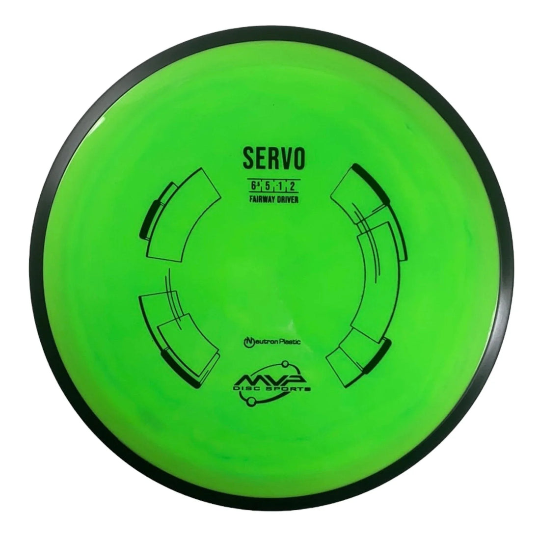 MVP Disc Sports Servo | Neutron | Green/Black 175g Disc Golf