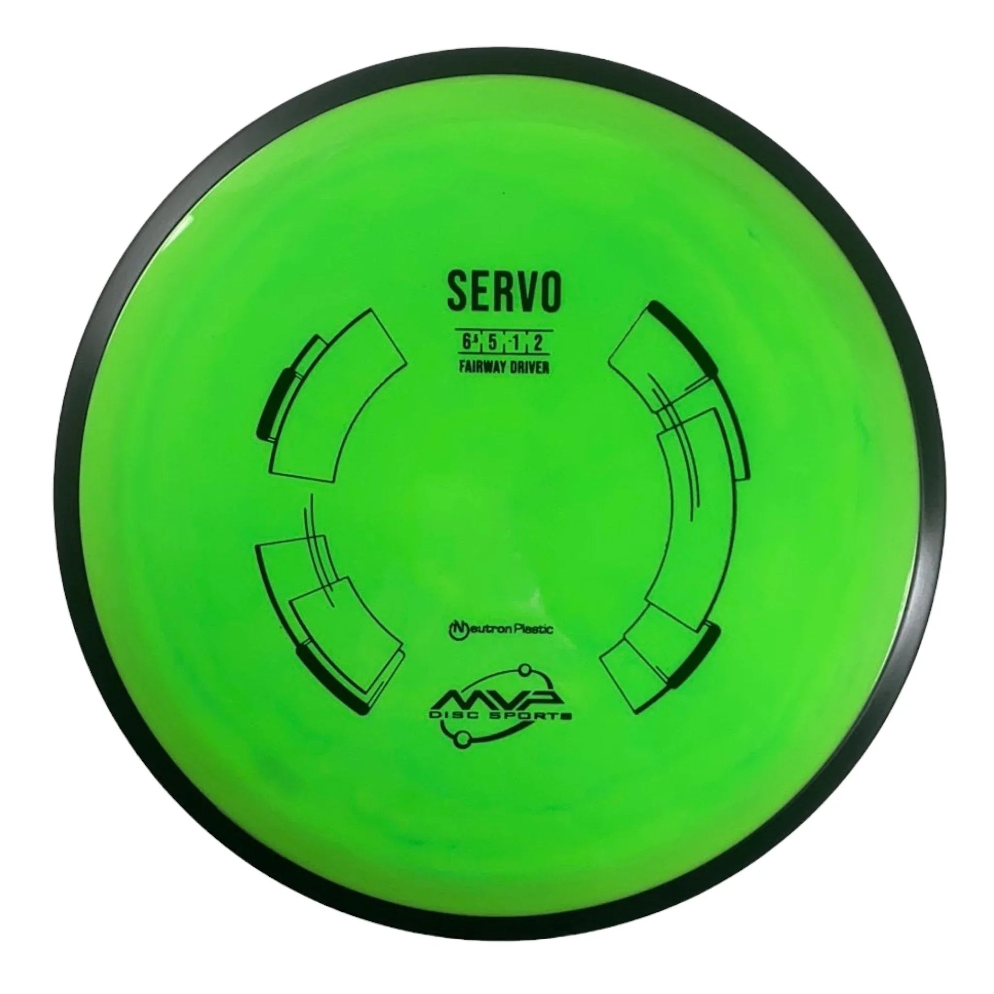 MVP Disc Sports Servo | Neutron | Green/Black 175g Disc Golf