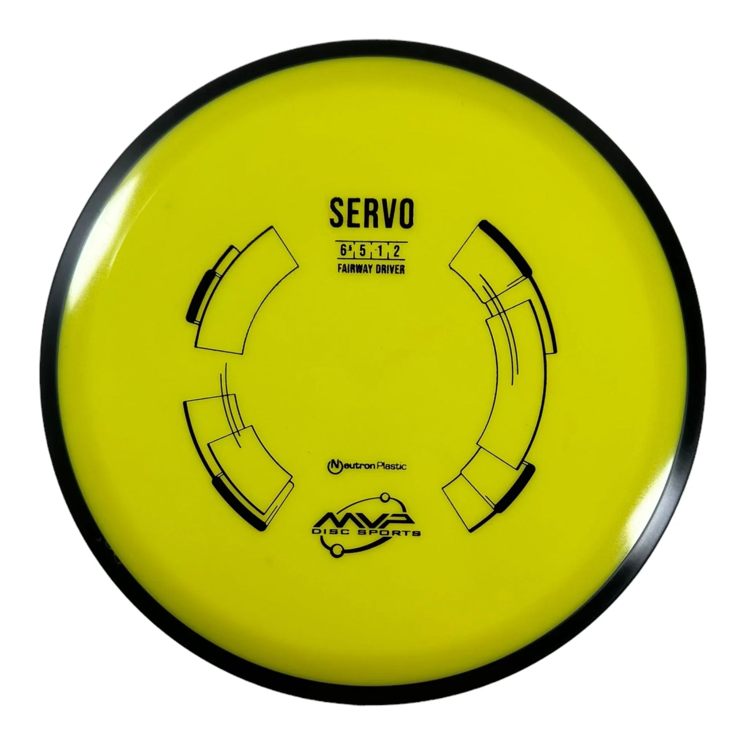 MVP Disc Sports Servo | Neutron | Yellow/Black 172g Disc Golf