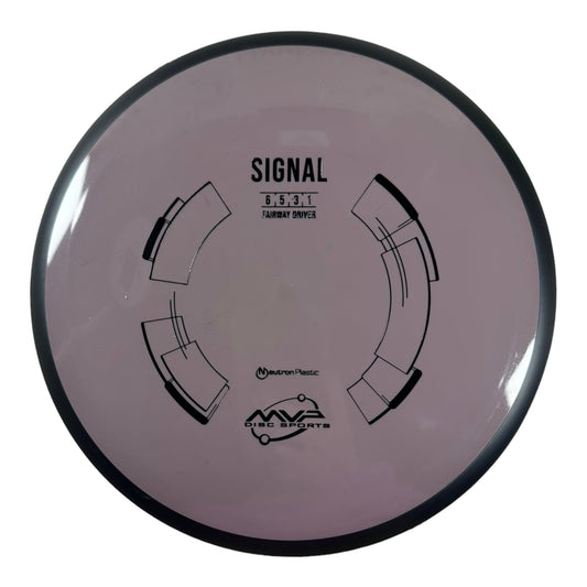 MVP Disc Sports Signal | Neutron | Grey/Black 164g Disc Golf