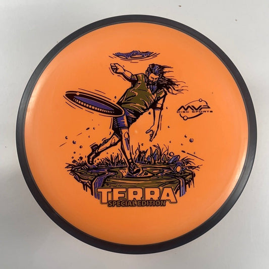 MVP Disc Sports Terra | Electron | Orange/Purple 175g (Special Edition) Disc Golf