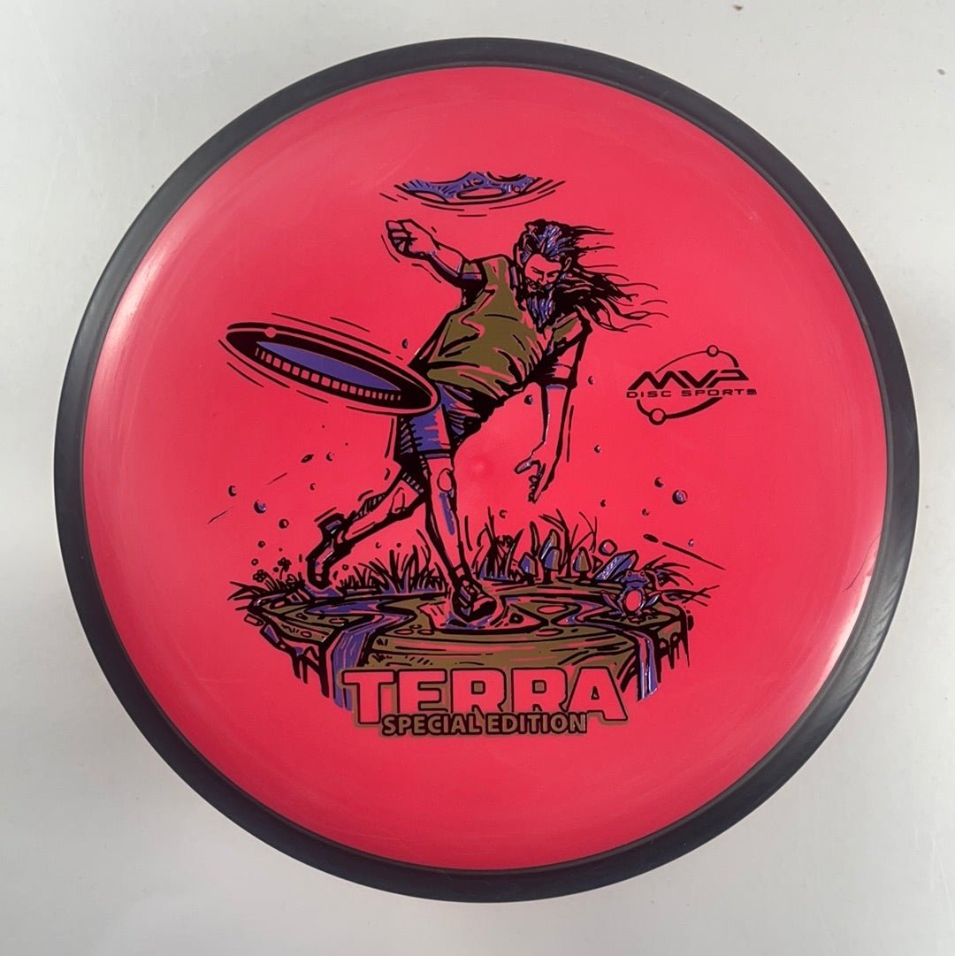 MVP Disc Sports Terra | Electron | Red/Purple 174-175g (Special Edition) Disc Golf