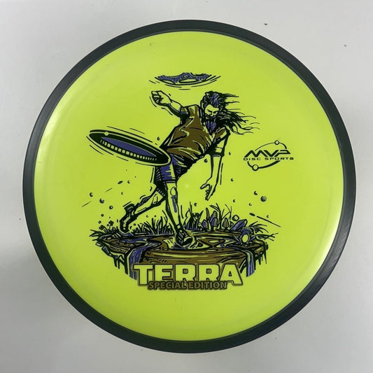 MVP Disc Sports Terra | Electron | Yellow/Purple 175g (Special Edition) Disc Golf