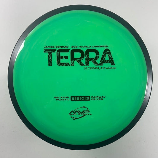 MVP Disc Sports Terra | Neutron | Green/Black 173g Disc Golf