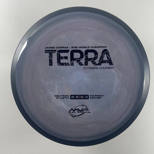 MVP Disc Sports Terra | Neutron | Grey/Black 174g Disc Golf