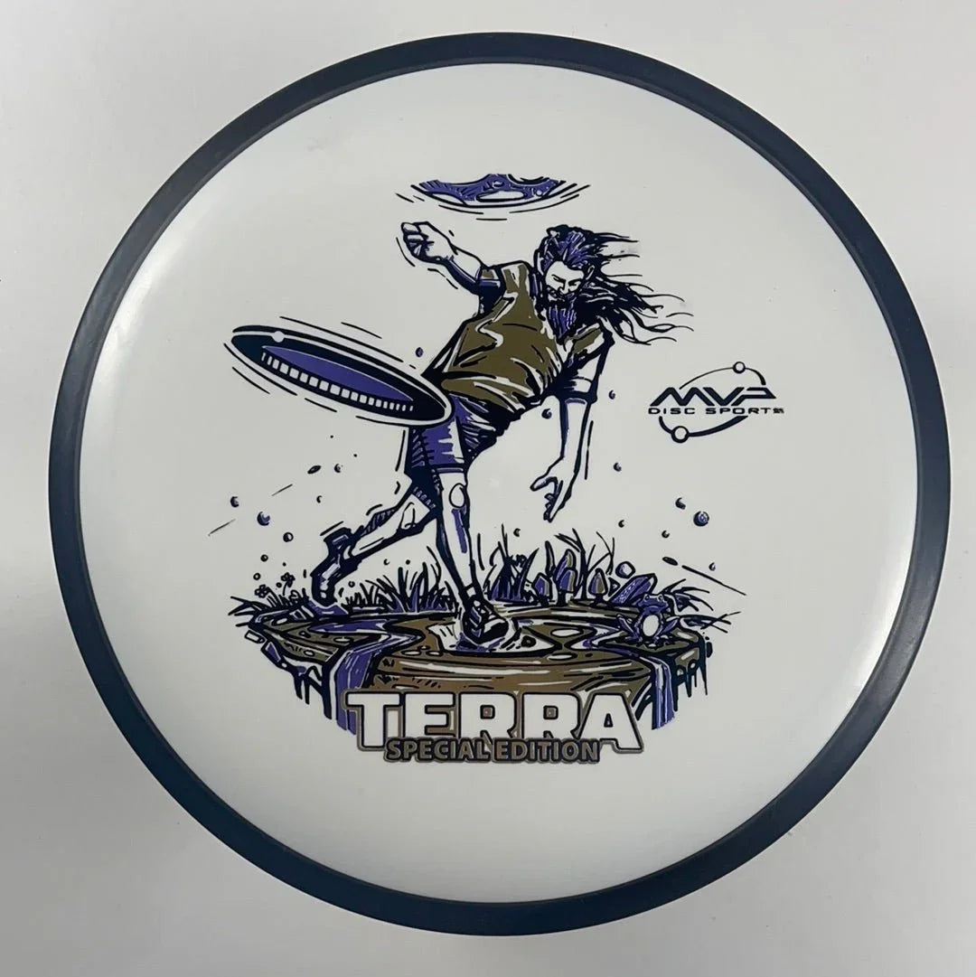 MVP Disc Sports Terra | Electron | White/Purple 174 - 175g (Special Edition) Disc Golf