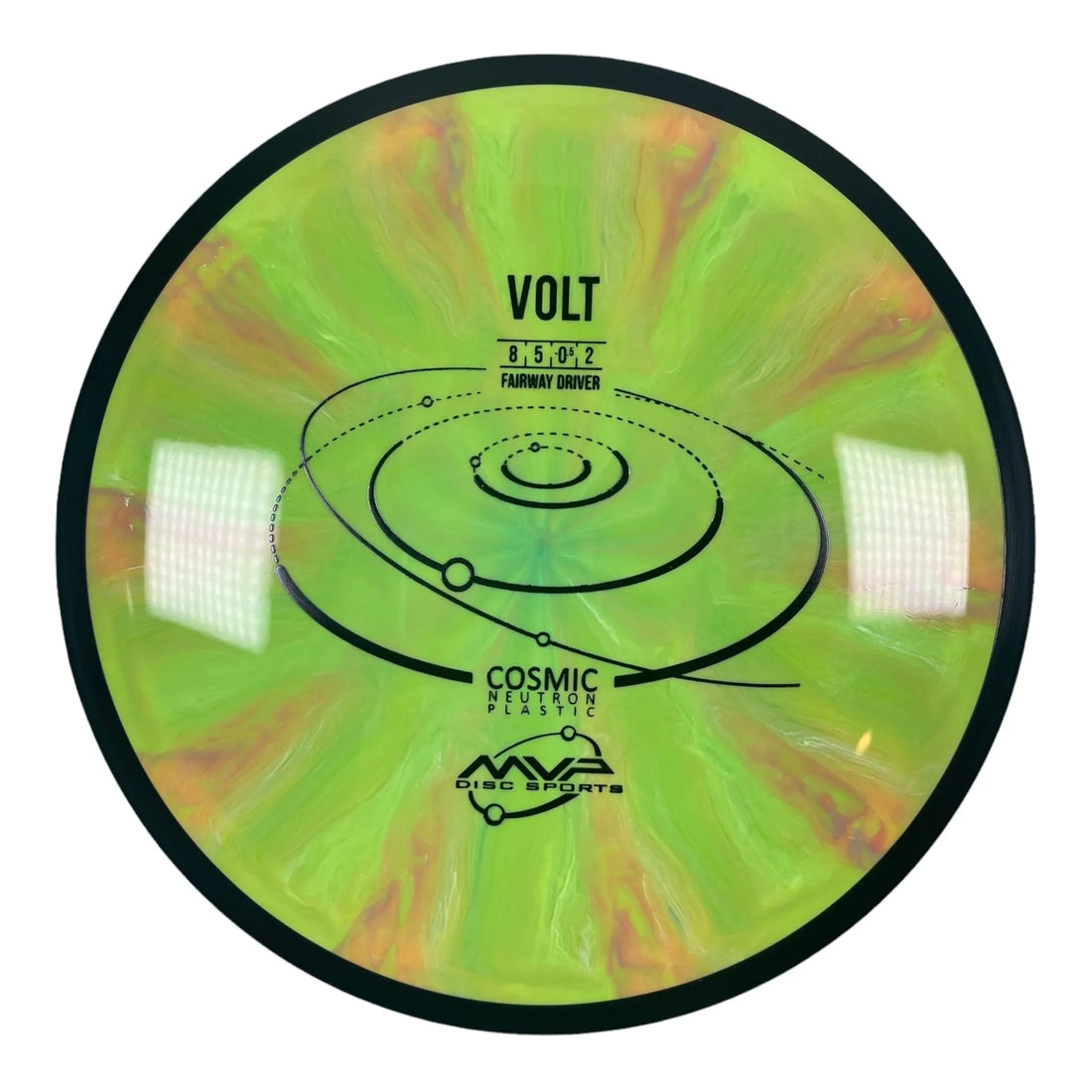 MVP Disc Sports Volt | Cosmic Neutron | Green/Black 168 - 173g Disc Golf