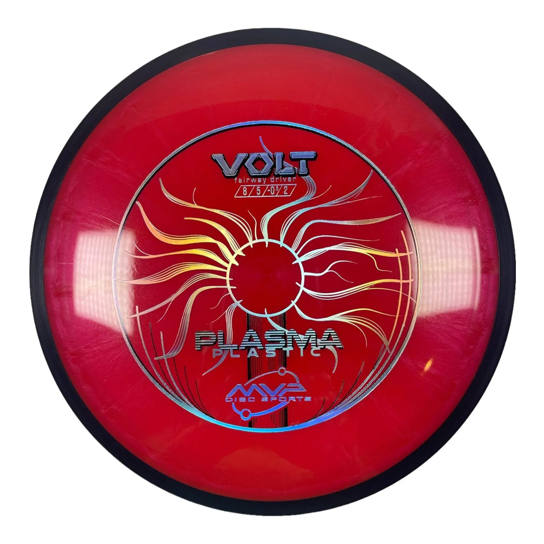 MVP Disc Sports Volt | Plasma | Red/Black 174g Disc Golf