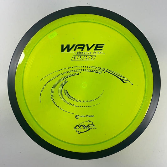 MVP Disc Sports Wave | Proton | Green/Black 169-175g Disc Golf