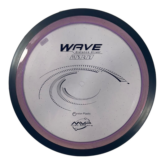 MVP Disc Sports Wave | Proton | Purple/Black 168-175g Disc Golf