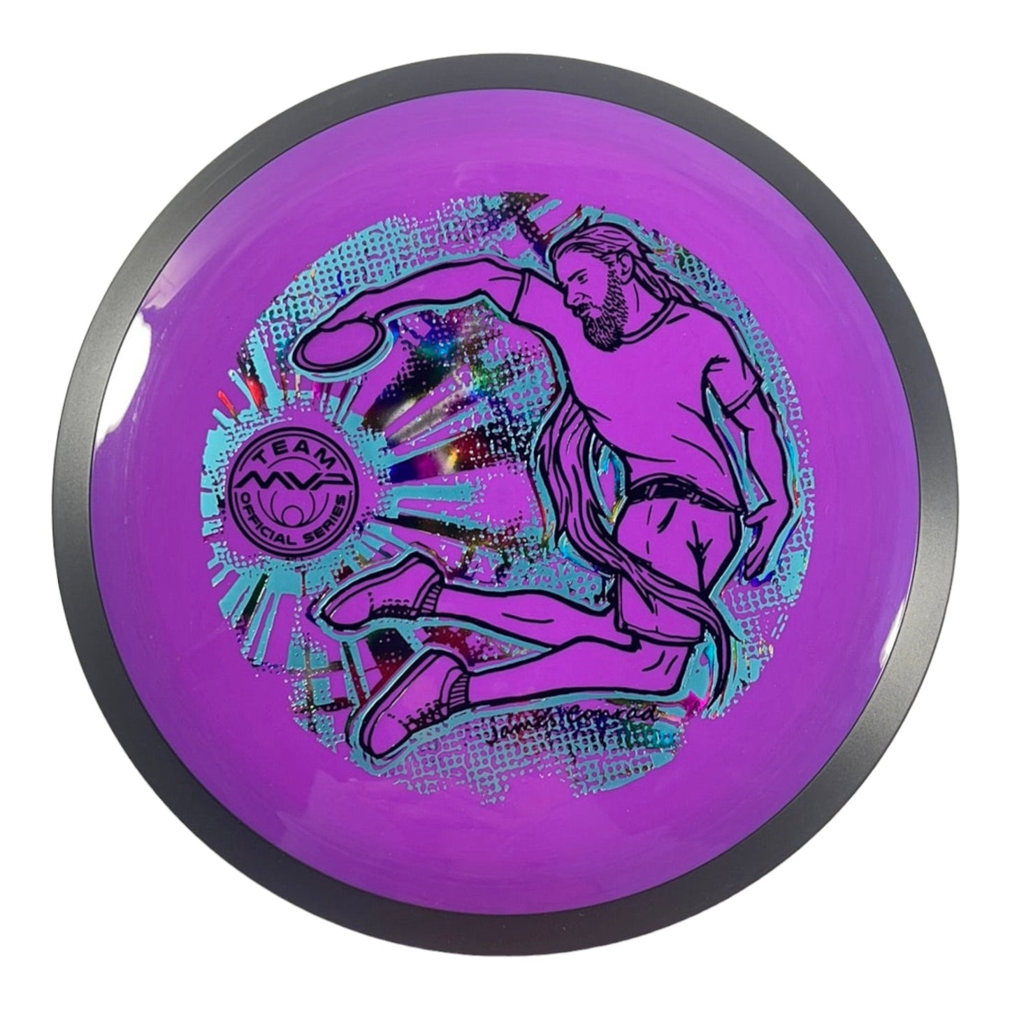 MVP Disc Sports Zenith | Neutron | Purple/Rainbow 171g (Special Edition) Disc Golf