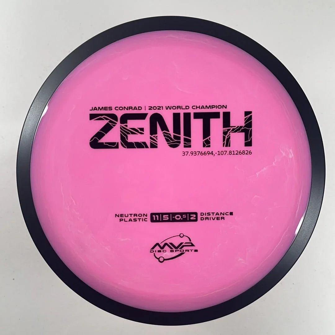 MVP Disc Sports Zenith | Neutron | Pink/Black 174g Disc Golf