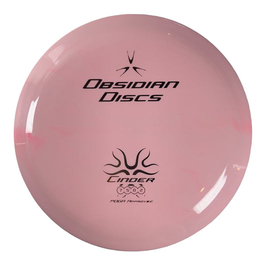 Obsidian Discs Cinder | H9 | Pink/Gold 174g Disc Golf