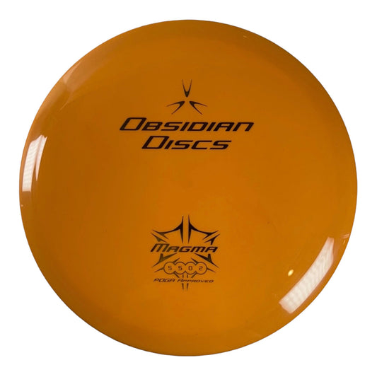 Obsidian Discs Magma | H9 | Orange/Gold 176g Disc Golf