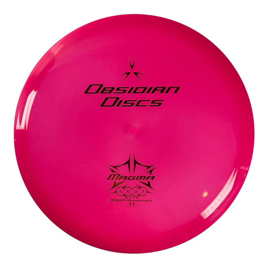 Obsidian Discs Magma | H9 | Pink/Gold 175g Disc Golf