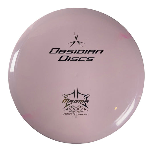 Obsidian Discs Magma | H9 | Pink/Gold 179g Disc Golf