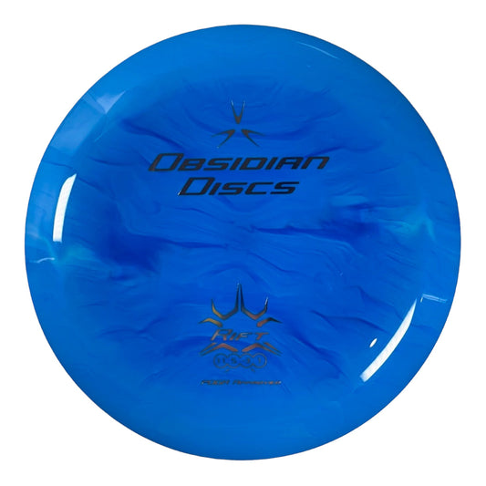 Obsidian Discs Rift | H9 | Blue/Silver 176g Disc Golf