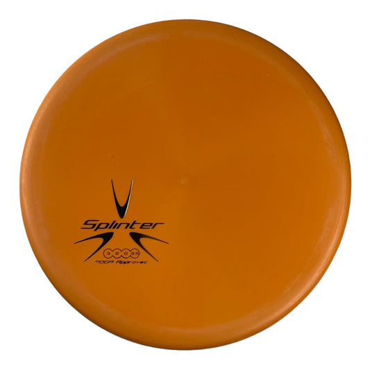 Obsidian Discs Splinter | G7 | Orange/Gold 176g Disc Golf