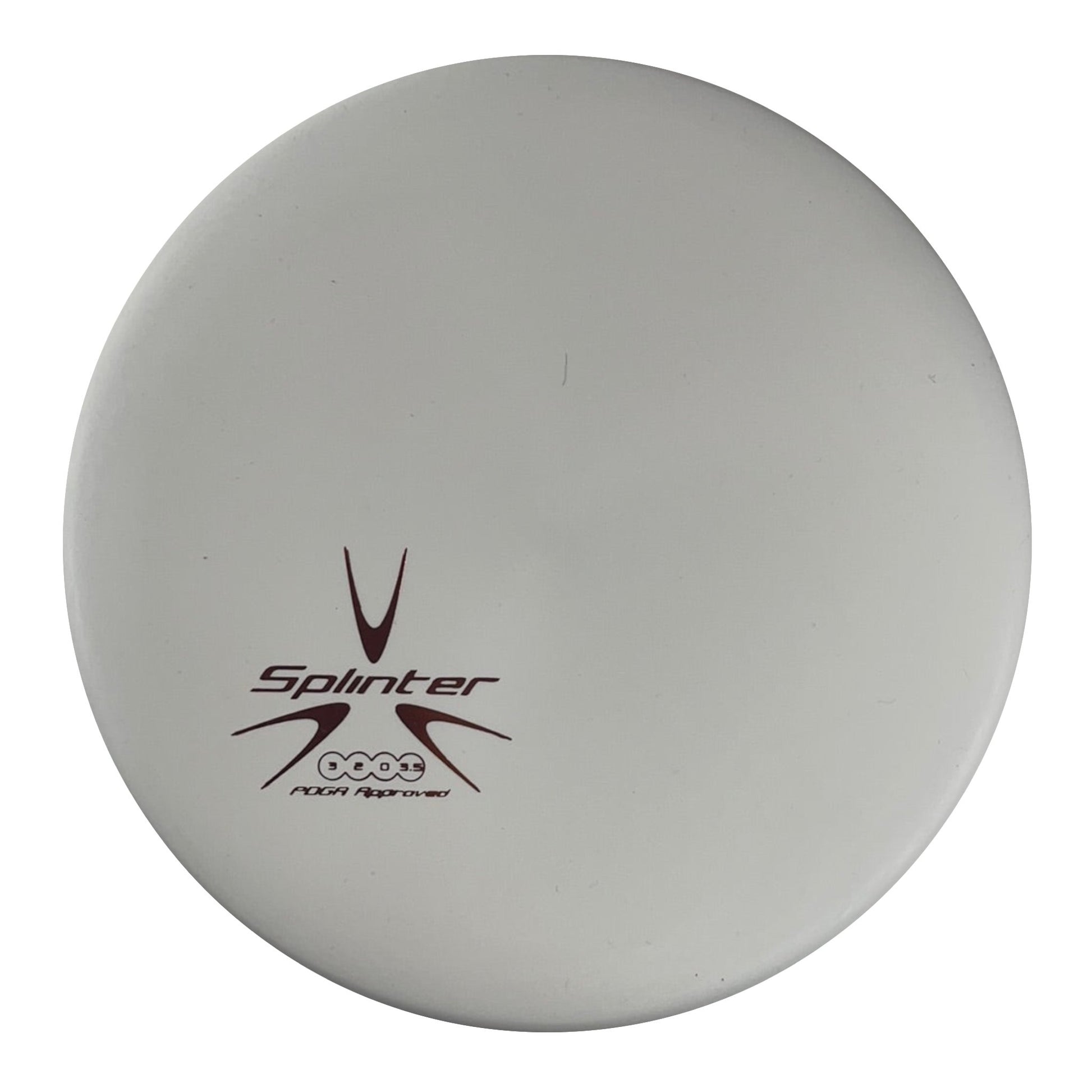 Obsidian Discs Splinter | G7 | White/Bronze 176g Disc Golf