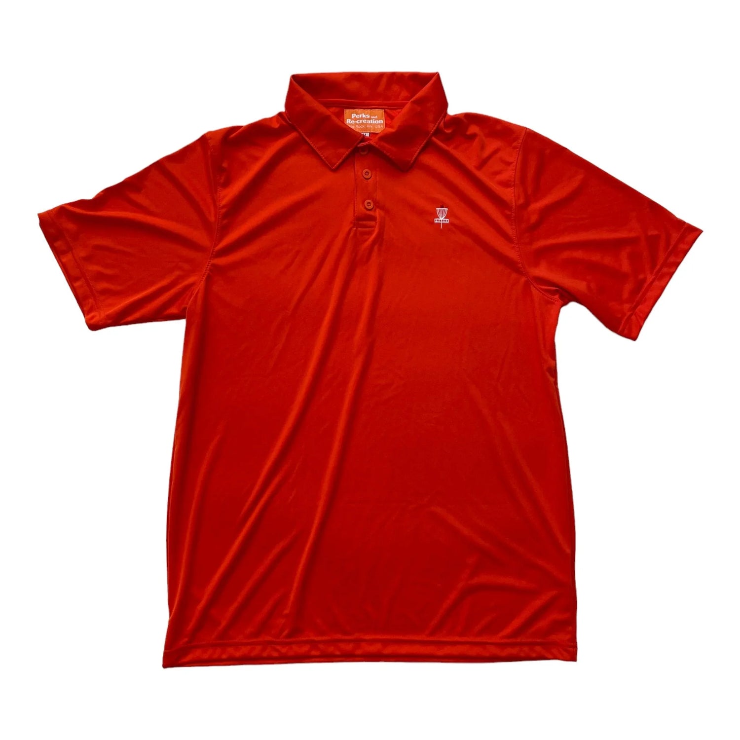 Perks and Re - creation BP1 Polo | Orange Disc Golf