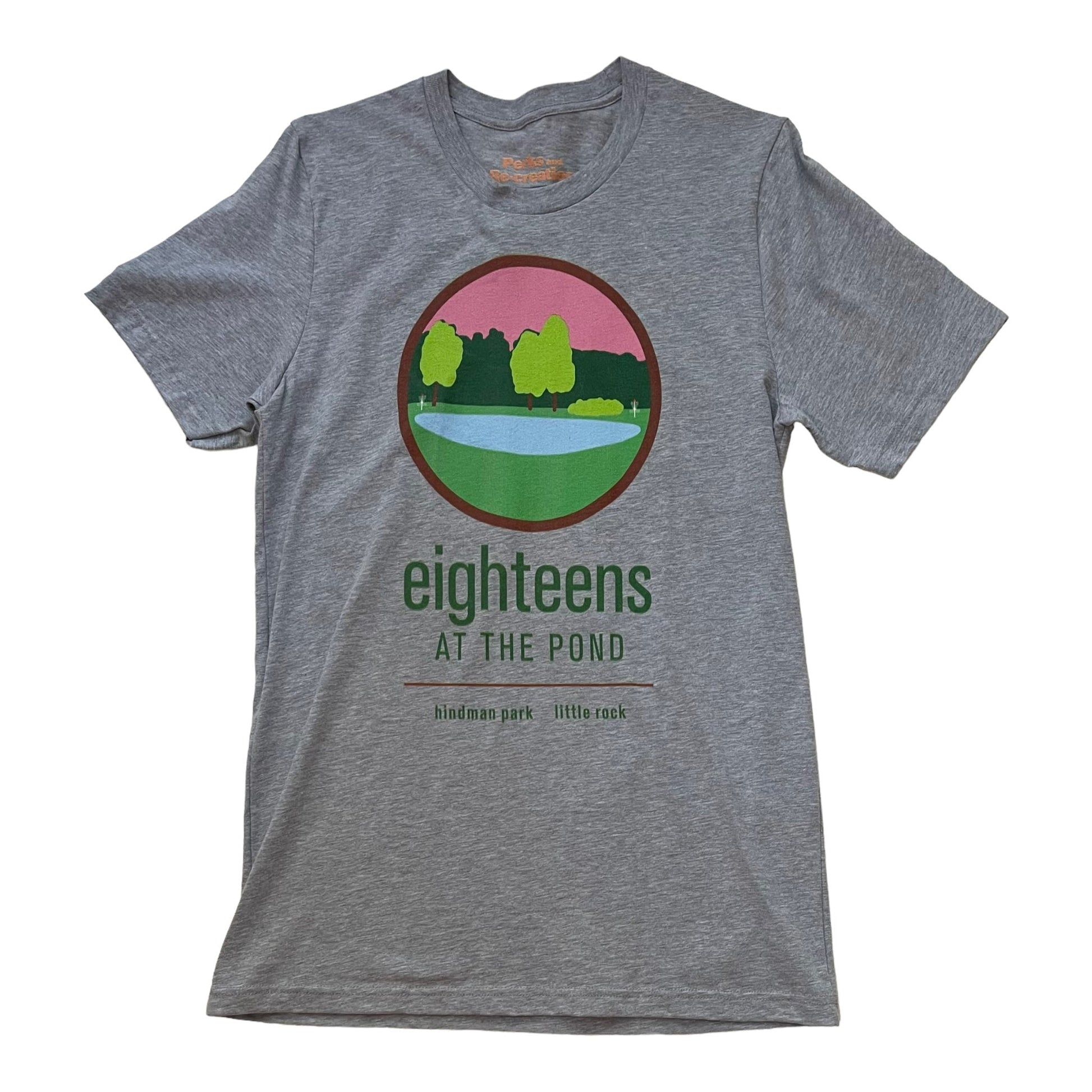 Perks and Re-creation Eighteens at the Pond Tee Disc Golf