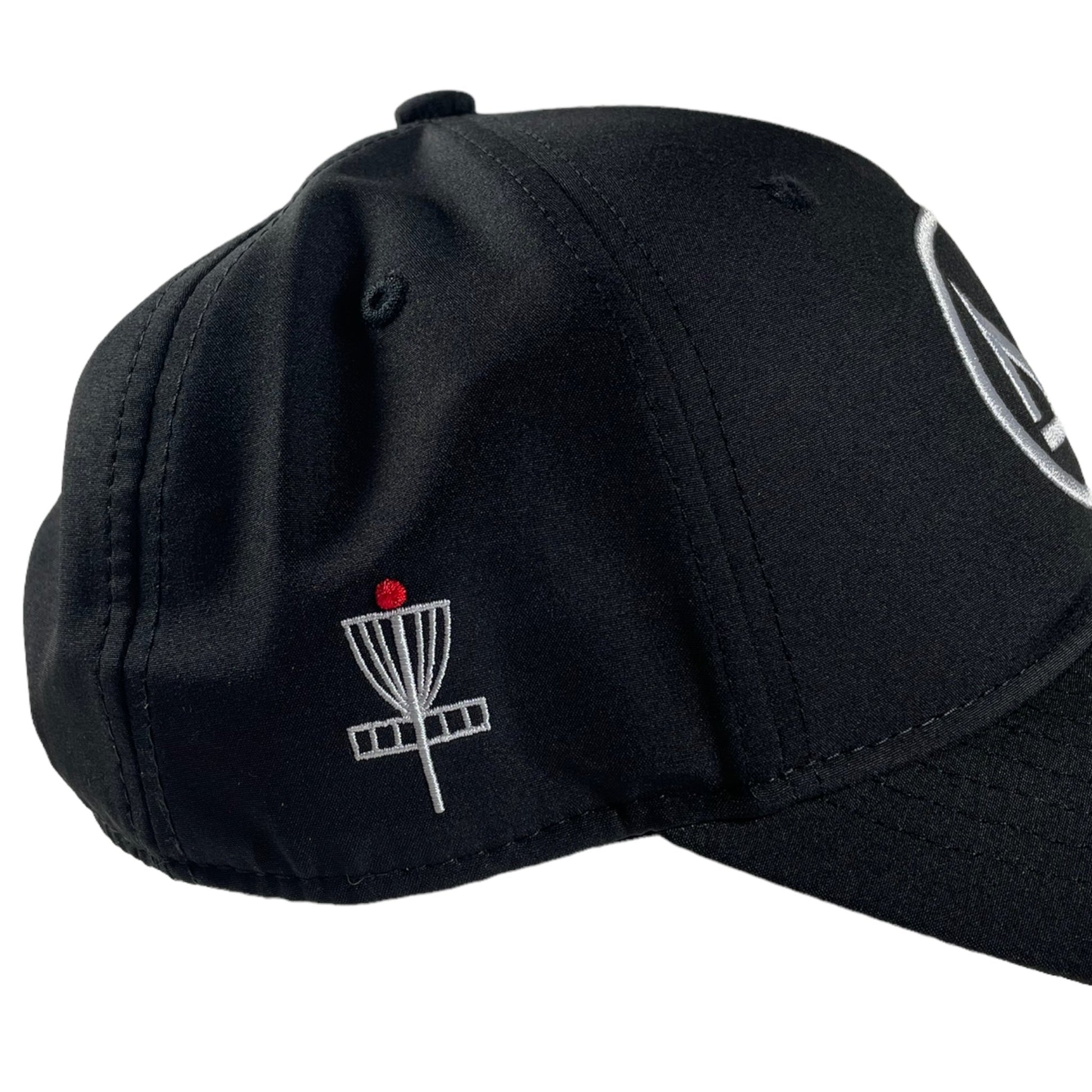 Perks and Re-creation Kat Mertsch Tour Series Pro Hat - Black Disc Golf