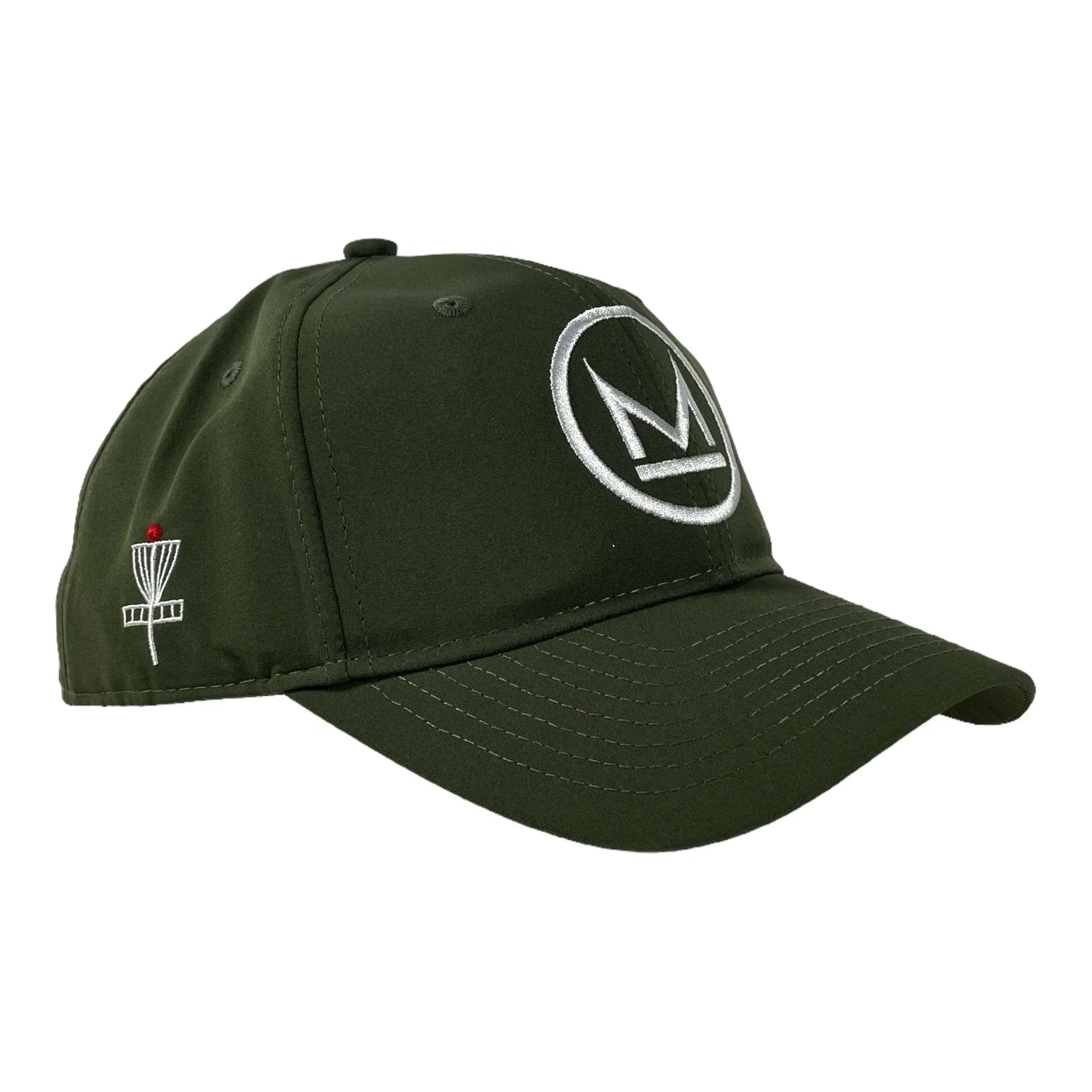Perks and Re - creation Kat Mertsch Tour Series Pro Hat - Green Disc Golf