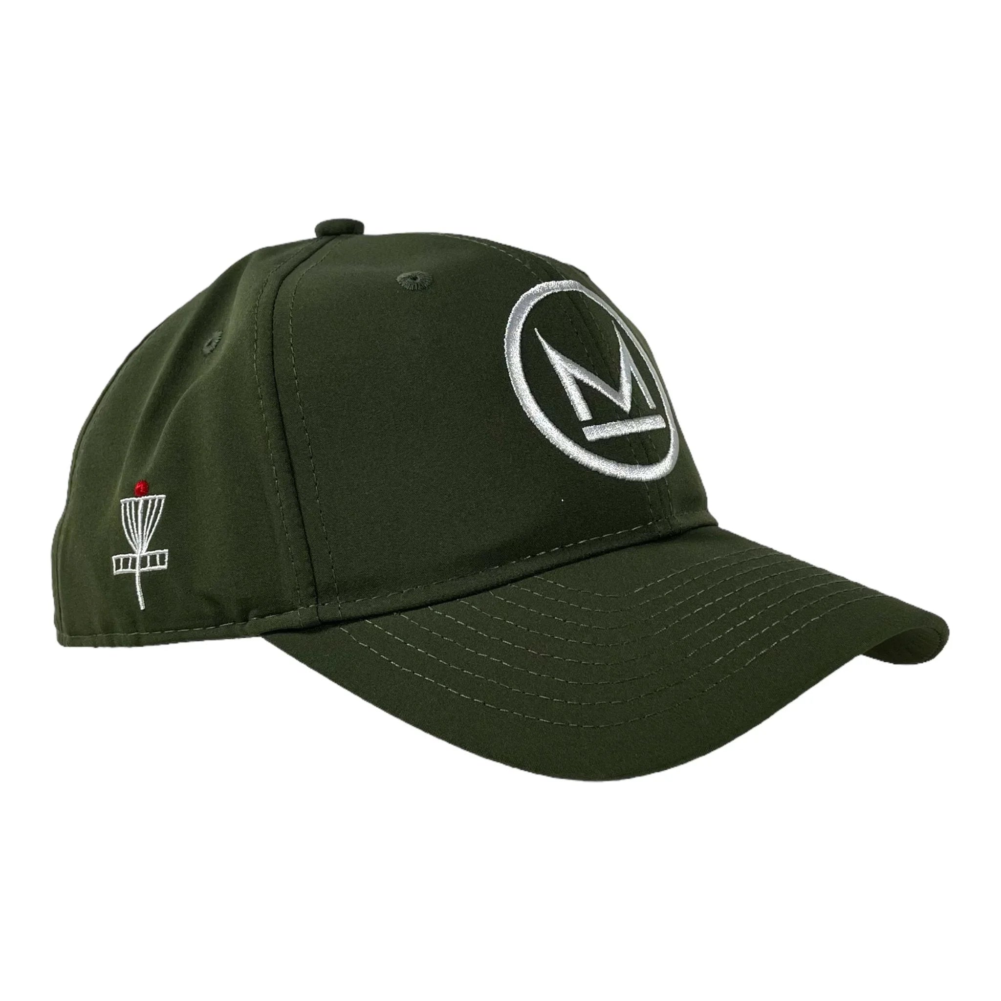 Perks and Re - creation Kat Mertsch Tour Series Pro Hat - Green Disc Golf