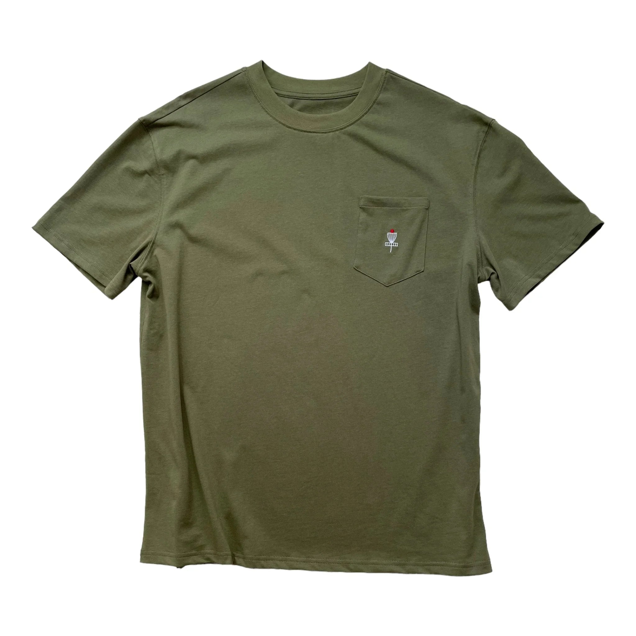 Perks and Re - creation Mini Pocket Basket Tee | Green Disc Golf