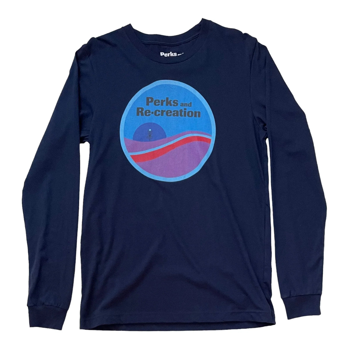Perks and Re - creation Night LS Tee Disc Golf