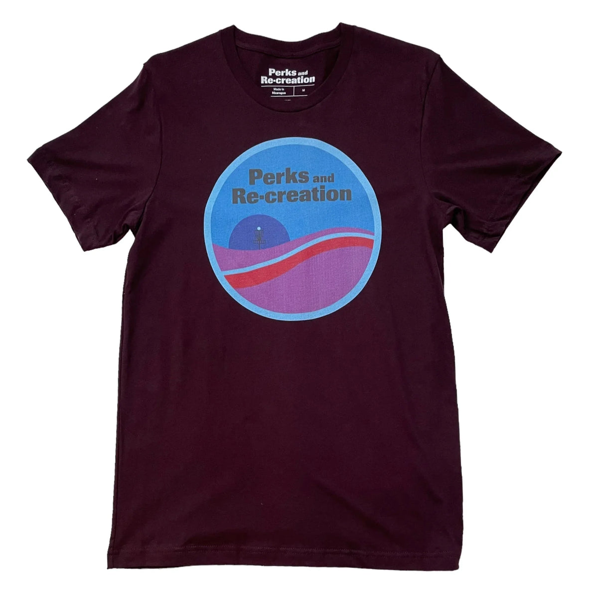 Perks and Re - creation Night Tee Disc Golf